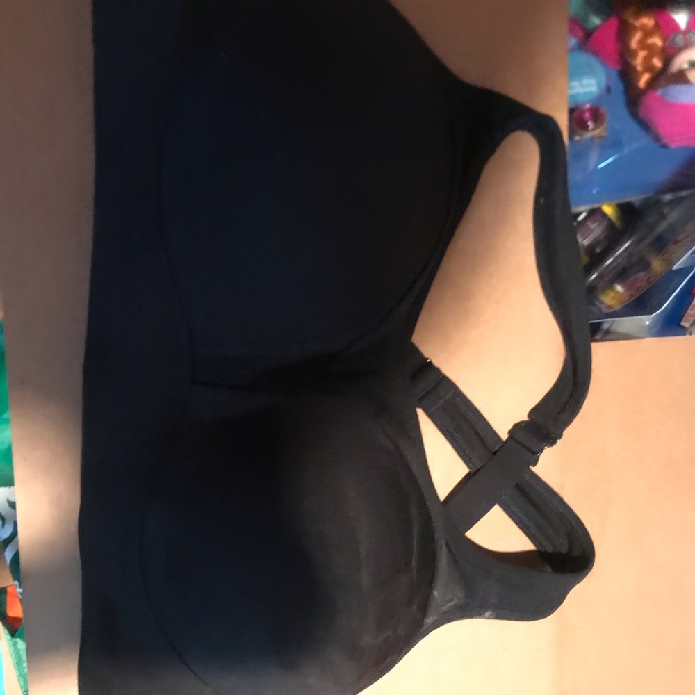 a black sportsbra
